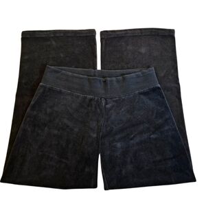 Express Velour Wide Leg Pants. Inseam 27". Size Small.